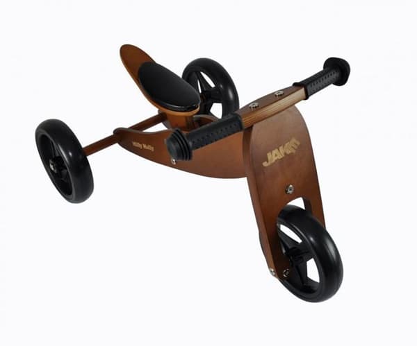 Millymally Balanscykel Milly Mally Jake Balanscykel med två eller tre hjul träcykel