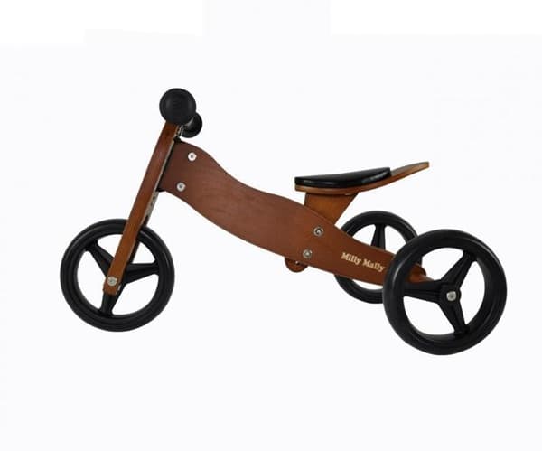Millymally Balanscykel Milly Mally Jake Balanscykel med två eller tre hjul träcykel