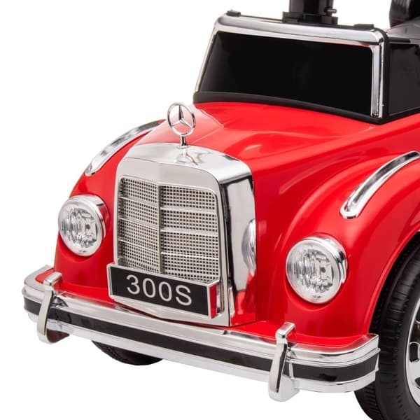 Ride-on legetøjsbil, 77.5x41.5x45 cm, Rød