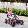 Pikkukuva 2 / 9: Gokart, 121x58x61 cm, vaaleanpunainen