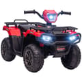 Miniatyrbillede 1 af 9: Elektrisk Børne Quad, 88x45x50 cm, Sort+Rød