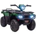 Miniatyrbillede 1 af 9: Elektrisk Børne Quad, 88x45x50 cm, Sort+Grøn