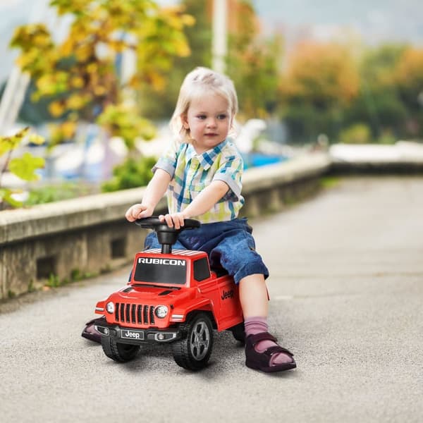 Åk-leksaksbil, Big Bobby Car, 63.5x29x42 cm, Röd och Svart