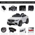Miniatyrbild 7 av 9: Elektrisk bil för barn, 12V Mercedes-Benz AMG GLC63S COUPE, 115x70x55 cm, Vit