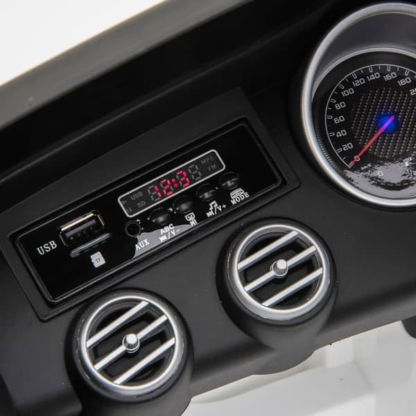 Elektrisk bil för barn, 12V Mercedes-Benz AMG GLC63S COUPE, 115x70x55 cm, Vit