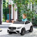 Miniatyrbild 2 av 9: Elektrisk bil för barn, 12V Mercedes-Benz AMG GLC63S COUPE, 115x70x55 cm, Vit