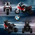 Miniatyrbillede 8 af 9: Elektrisk trehjulet cykel, BMW S1000RR, 66x37x44 cm, Rød