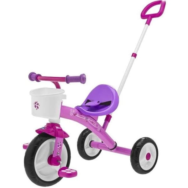2 i 1 trehjuling U/Go Pink - CHICCO - Avtagbar teleskopstång - Sportig look - Modern design