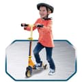 Miniatyrbild 4 av 6: Smoby - Bilar - Hopfällbar sparkcykel - 3 tysta hjul - Trädäck - Gul och flerfärgad - Sparkcykel med justerbart styre