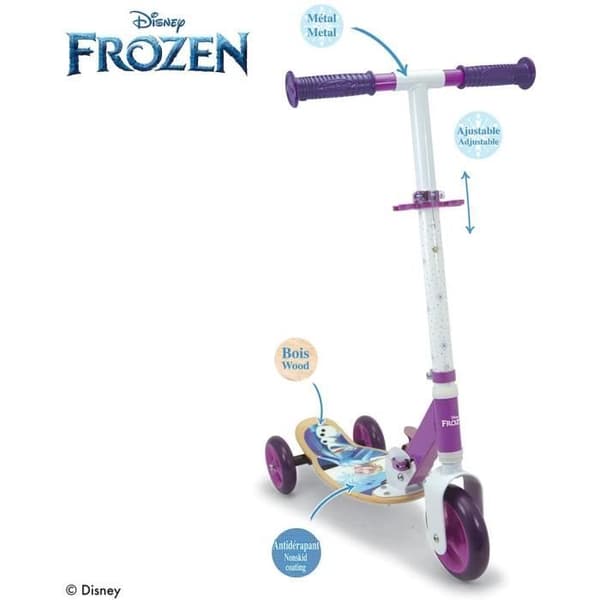 Frozen 3r Hopfällbar Träscooter