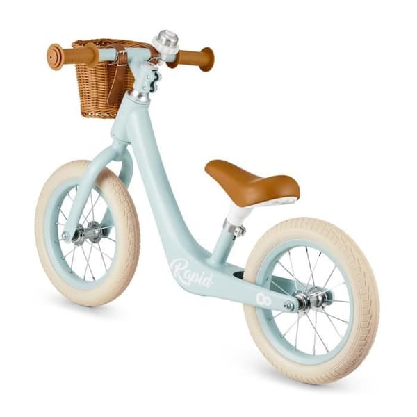 Kinderkraft Draisienne retro RAPID 2 med tillbehör Blå