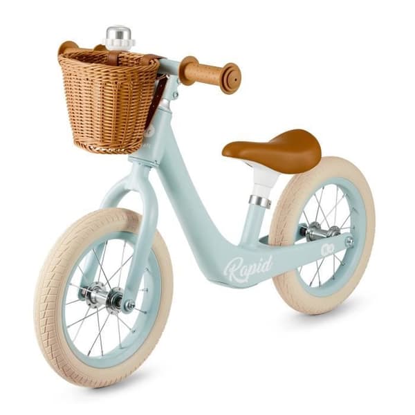 Kinderkraft Draisienne retro RAPID 2 med tillbehör Blå