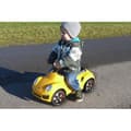 Miniatyrbild 4 av 4: Porsche 911 Yellow ride-on för bebisar från 1 år - Jamara-Kids - Sänkt säte och fallskydd