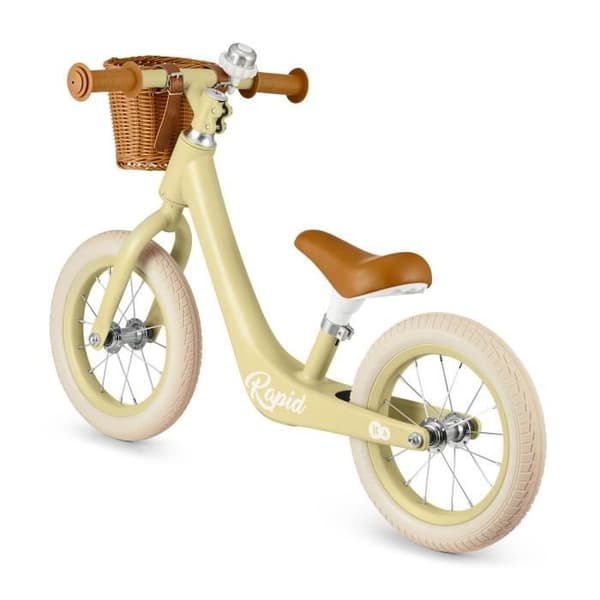 Kinderkraft Draisienne retro RAPID 2 med tillbehör Grön