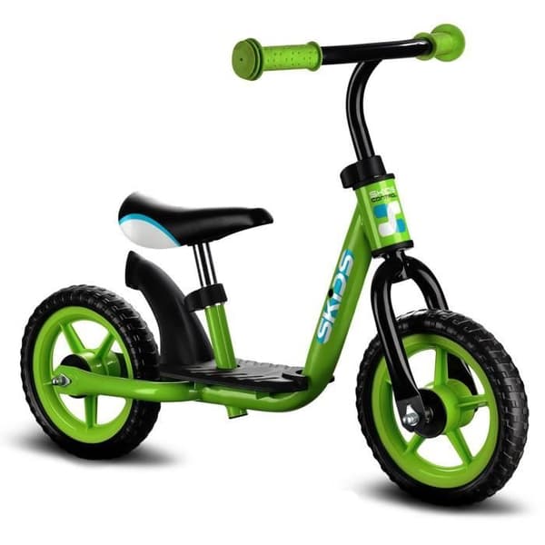 Løbecykel med fodstøtte - Grøn - SKIDS CONTROL