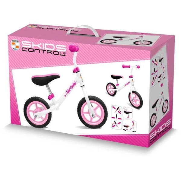 Løbecykel - STAMP - SKIDS CONTROL - Lyserød