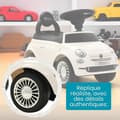 Miniatyrbild 3 av 4: Fiat 500 ride-on - Vit