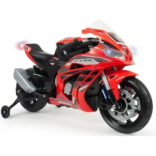 Injusa batterifordon Honda racingmotor 12V röd