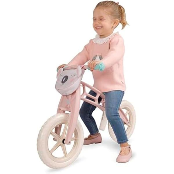 Barncykel - DE CUEVAS LEKSAK - Koala - Rosa och blå - 2 hjul - 53 cm hög