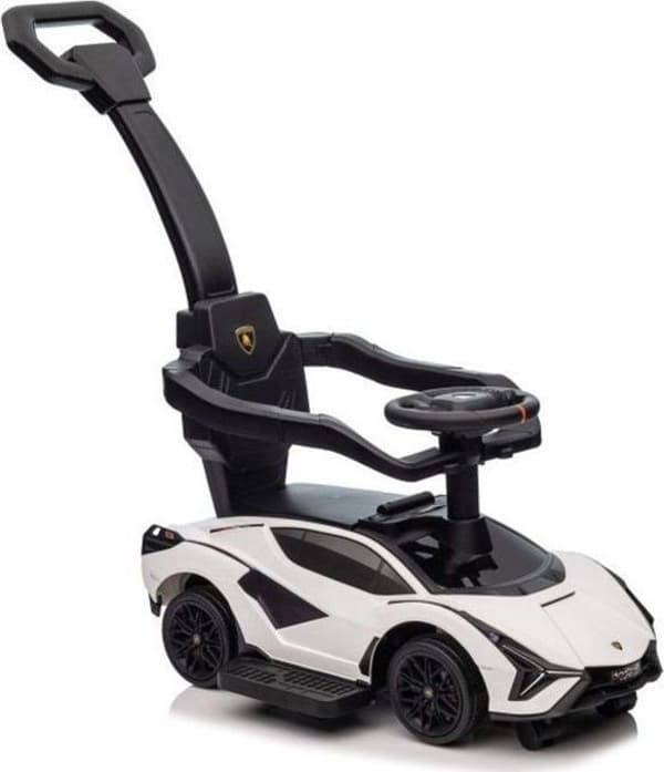 Körande fordon Lean bilar - 13574 - Körande med Barnvagn Lamborghini QLS-996T Vit