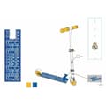 Miniatyrbillede 2 af 2: Løbehjul Unice Toys Aluminium 80 x 55,5 x 9,5 cm