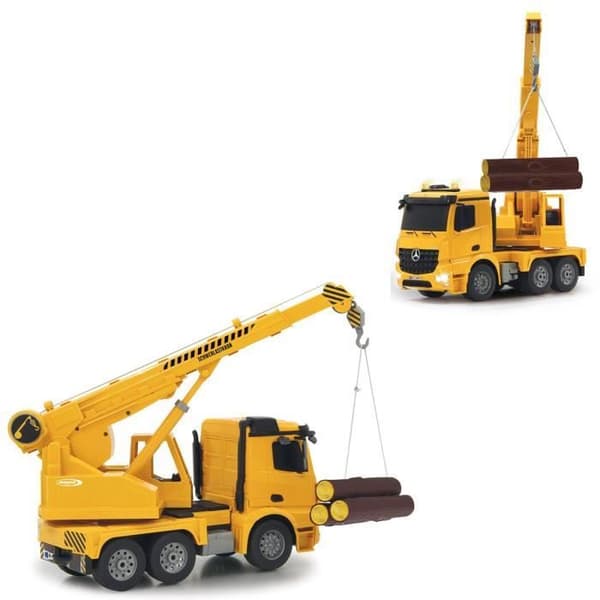 1:20 Mercedes Arocs 2,4Ghz ljusfjärrkontroll Mobilkranbil