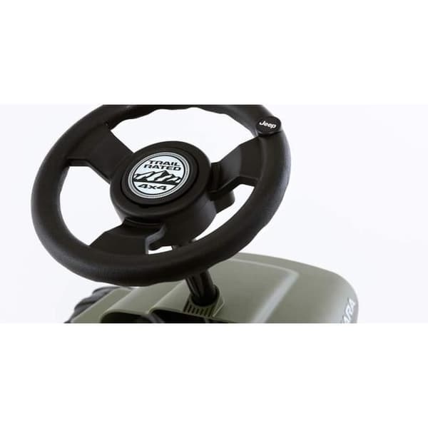 BERG Buzzy JEEP Sahara gokart - För barn i åldrarna 2 till 5 år - All-terrain EVA-däck - Grön