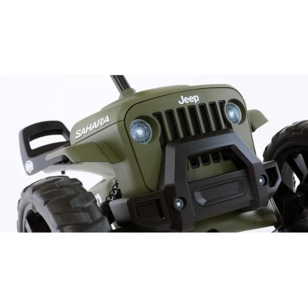 BERG Buzzy JEEP Sahara gokart - För barn i åldrarna 2 till 5 år - All-terrain EVA-däck - Grön
