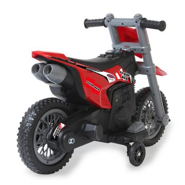 Elmotorcykel för barn - JAMARA - RIDE-ON POWER BIKE RÖD - 6V batteri - För utomhusbruk