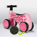 Miniatyrbild 4 av 4: 4-Wheel EVA Balance Bike - LIONELO Sammy - Barncykel - Färgglada lampor - 1-3 år (upp till 30 kg) - Ergonomisk - Rosa