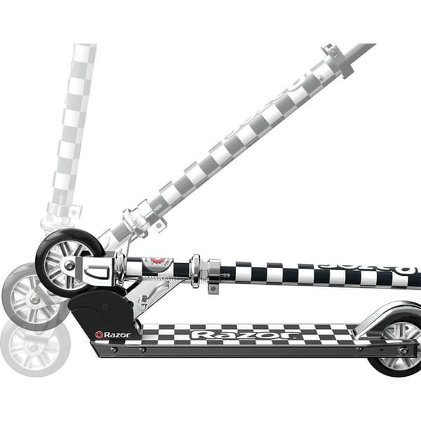 Legetøjsscooter Razor Model A Hvid Sort