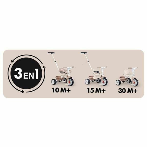 Trehjulet Cykel Smoby Be Move Confort Beige