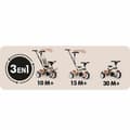 Miniatyrbillede 4 af 11: Trehjulet Cykel Smoby Beige