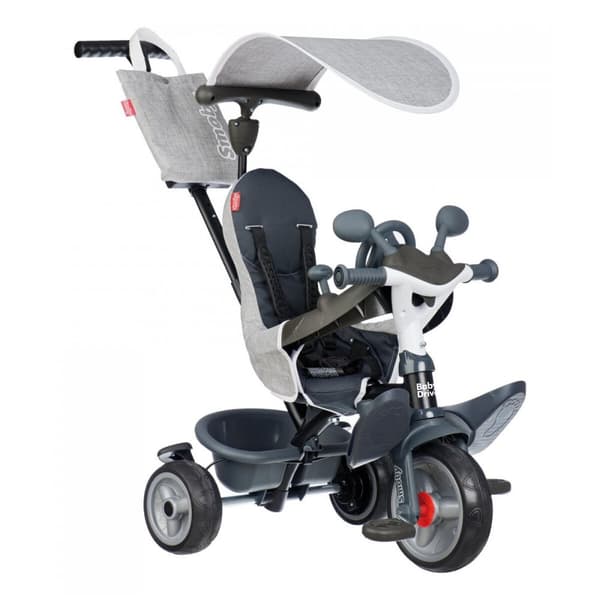 Trehjulet Cykel Smoby Baby Driver Grå