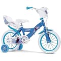 Miniatyrbild 1 av 2: 14" cykel - TOIMSA - Frozen - Bromsok frambroms - Främre korg - Dockhållare bak