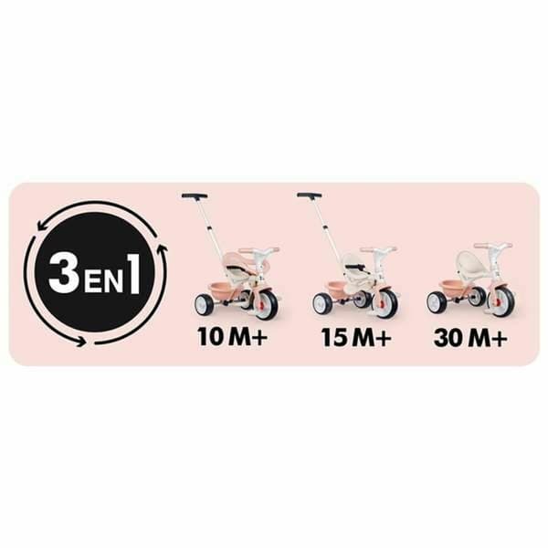 Kolmipyörä Smoby Be Move Confort Pinkki