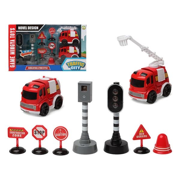 Brandbil Traffic City 112840 (9 pcs)