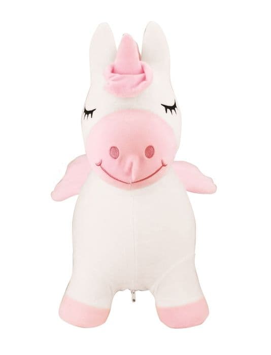 LEXIBOOK Unicorn Uppblåsbar Jumping Plush Toy