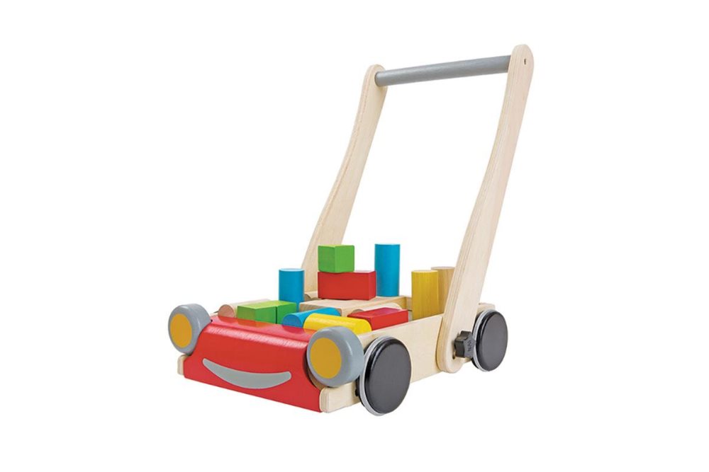 Gåvagn - WALKER MED KLOSSAR, PlanToys