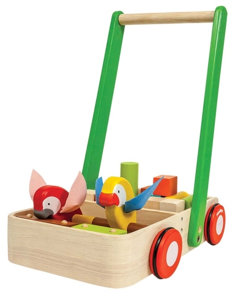 Baby Walker Bird Lära Gå Vagn - PlanToys