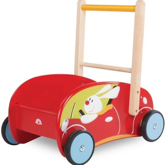 Wonderworld - Gåvagn Röd Kanin