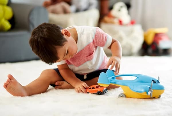 Green Toys fraktflyg leksaksflygplan