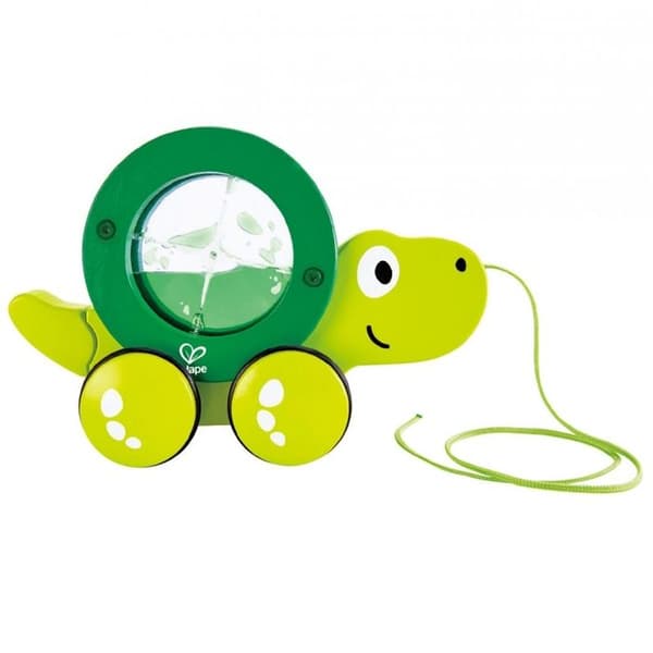 Hape - Tito grön dragleksak
