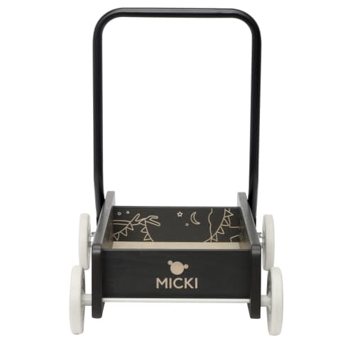 Premium Learning klapvogn, Sort - Micki
