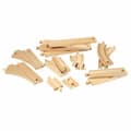 Miniatyrbillede 3 af 3: Togspor Brio Intermediate Evolution Set Træ 16 Dele