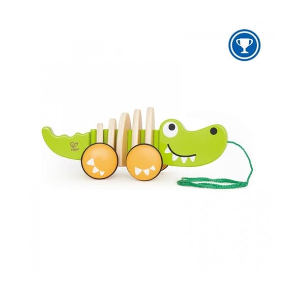 Krokodildragleksak - HAPE - E0348 - Blandat - Inomhus