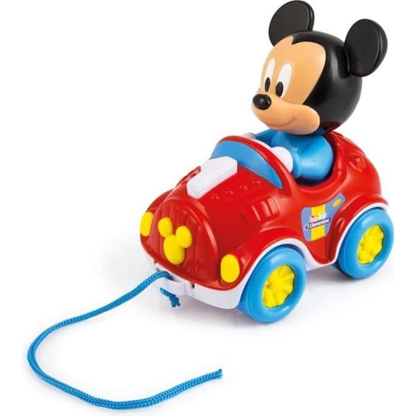 CLEMENTONI Disney Baby - My Mickey pull-along car - Spel för tidig inlärning