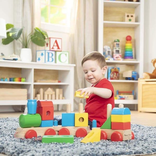 Melissa &amp; Doug - Jättetåg i trä