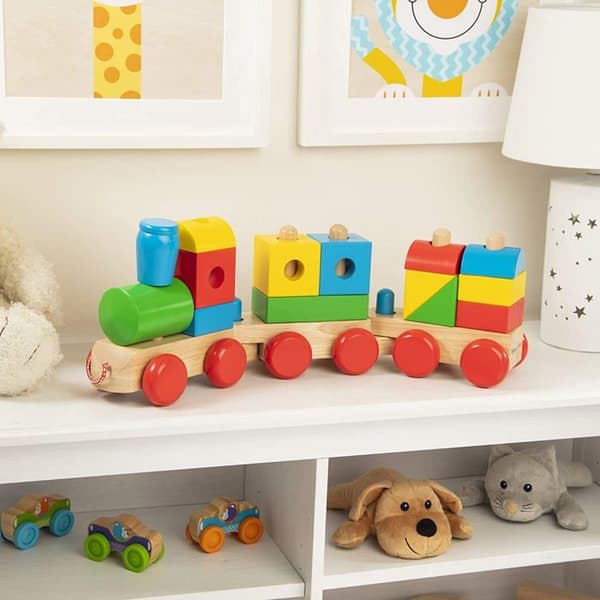 Melissa &amp; Doug - Jättetåg i trä