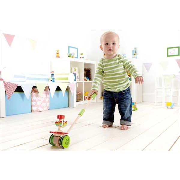 Hape Dansande fjärilar Push Cane